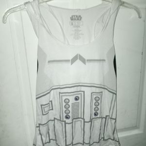 Star Warz Tank Top with Hood